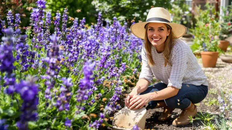 Ces fleurs bleues à planter maintenant attirent un nuage d’abeilles dans votre jardin sans effort