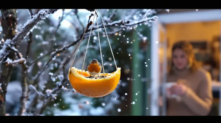 Je l’ai posée hier, les oiseaux sont venus ce matin : cette mangeoire maison se fait en 5 minutes