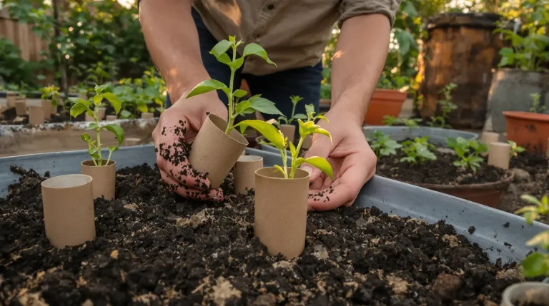Ne jetez plus ce déchet de salle de bains : 5 usages au jardin qui protègent vos plantes et semis