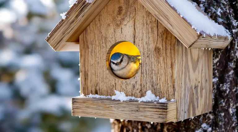 Nichoir : ce détail à corriger d&rsquo;urgence chez vous pour que les oiseaux viennent s&rsquo;y abriter tout l&rsquo;hiver