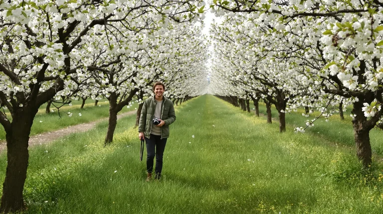 « On voit les haies, les pommiers, les poiriers, c’est magnifique » : le spectacle des poiriers en fleurs