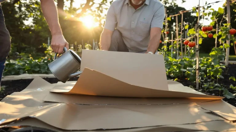 « Pose ton carton et reviens dans un mois » : mon voisin retraité m’a montré comment préparer le potager