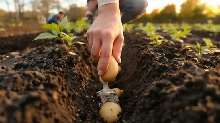 À quelle profondeur planter les pommes de terre pour obtenir une récolte abondante, voici pourquoi